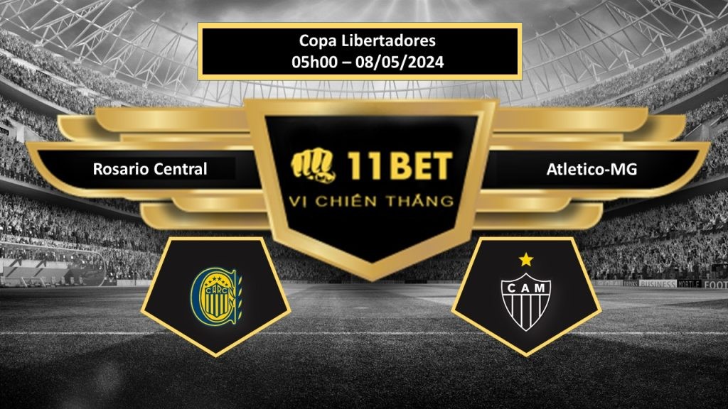 11BET Tip bóng đá  Rosario Central vs Atletico-MG, hôm nay 08/05/2024