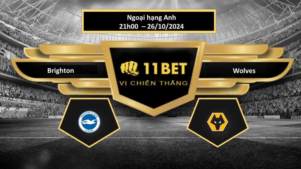 11BET Tip bóng đá  Brighton vs Wolves, hôm nay 26/10/2024